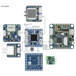 Matek Can-l431 Ap_periph può nodo Dronecan L431 26x26mm per Ardupilot Gnss barometro sensore di velocità Gpio